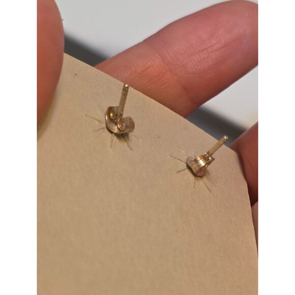 Sterling Silver & Turquoise Feather Dangle Earrings 1.5" - Picture 10 of 10